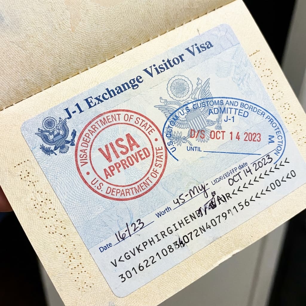 Chameera Keerthirathne's approved visa